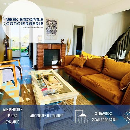 Jolie Maison A 2 Pas De La Foret Du Touquet Cucq Luaran gambar